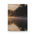 Sunrise Reflection Hardcover Journal — "All the Things I Never Got to Say"