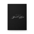 Hardcover Journal — "When I Go I Want You to Know" Elegant Grief Keepsake