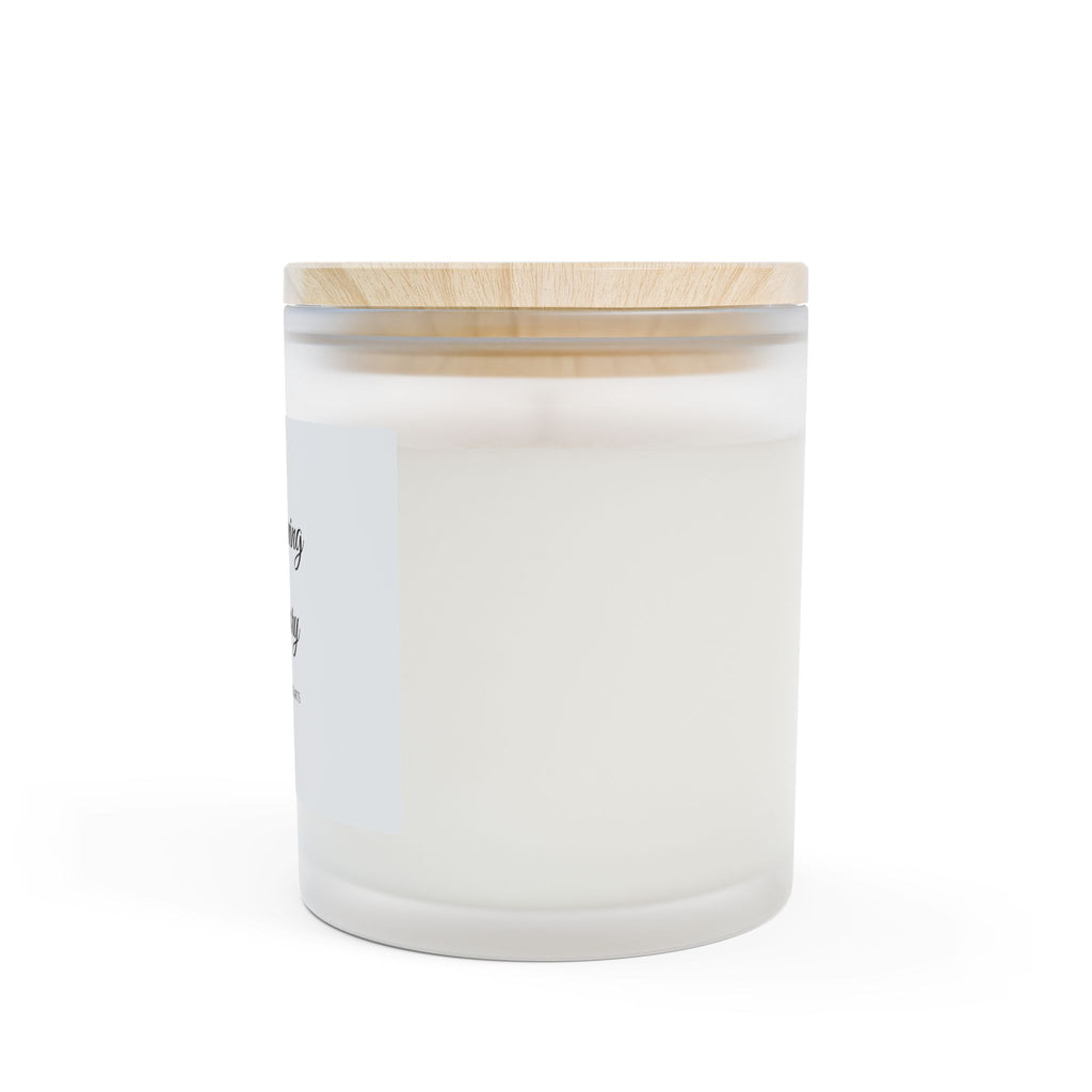 Memorial Frosted Glass Candle — "In Loving Memory" 11oz Scented Remembrance Candle