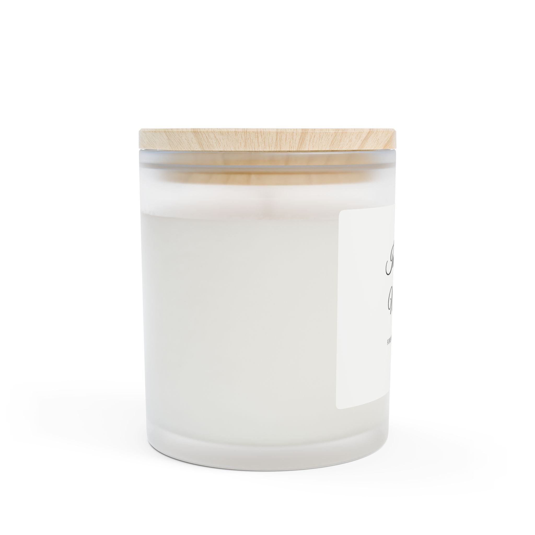 Memorial Frosted Glass Candle — "In Loving Memory" 11oz Scented Remembrance Candle
