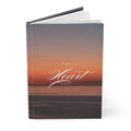 Hardcover Journal — "Letters to My Heart" Sunset Keepsake Notebook